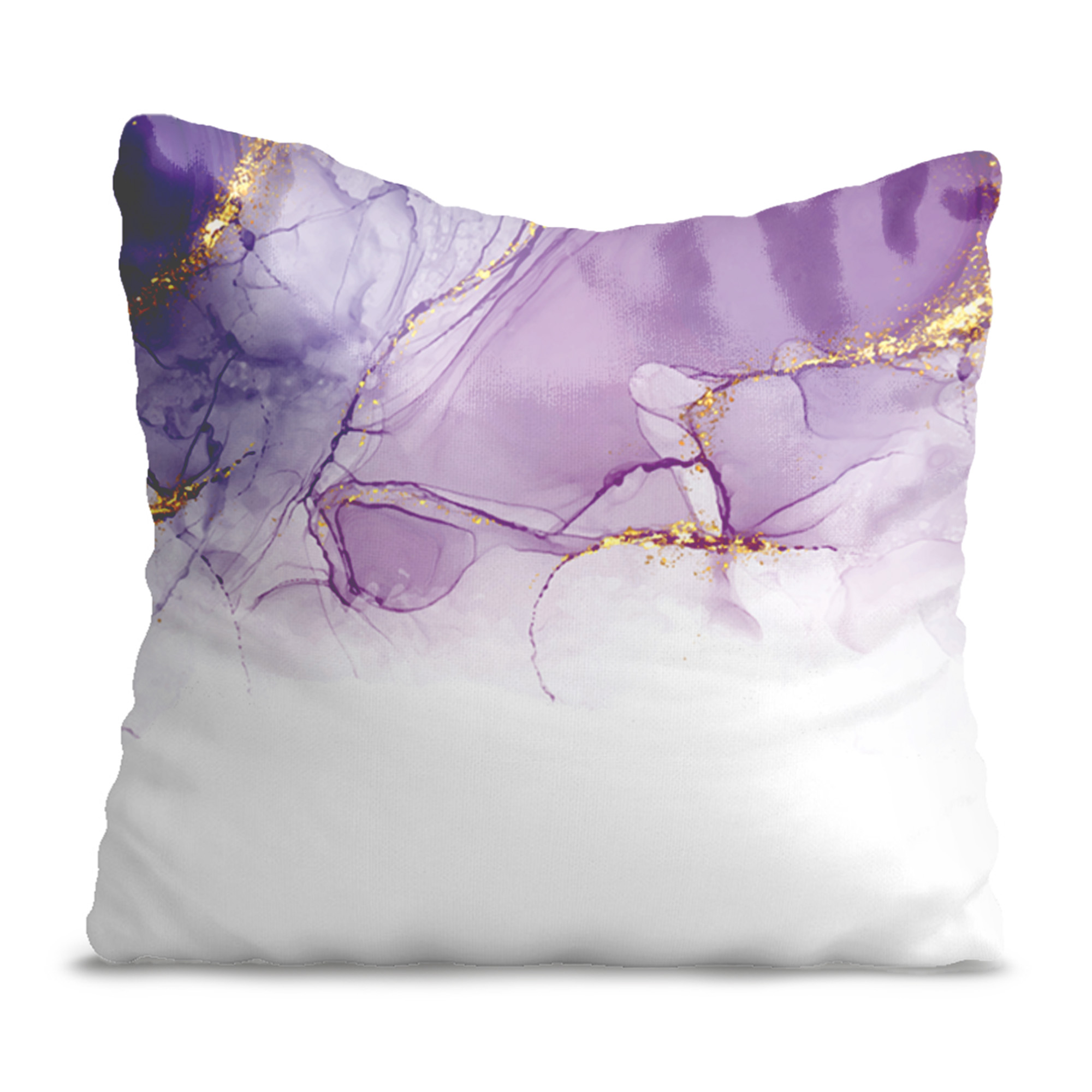 Poduszka Watercolor Abstract Violet