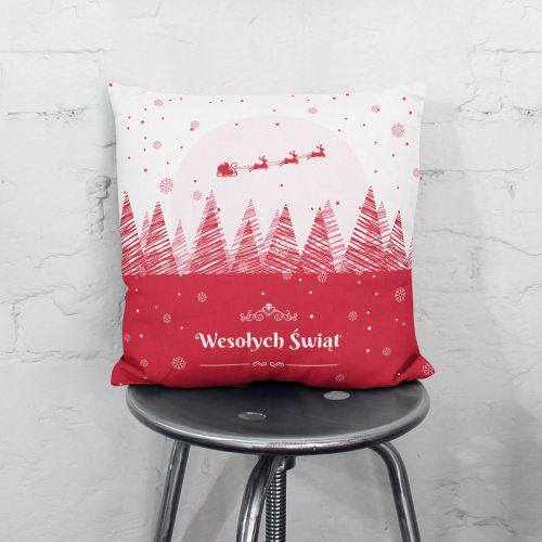 Poduszka Red Santa