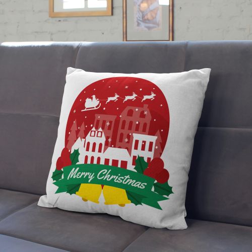 Poduszka Santa is Coming to Town