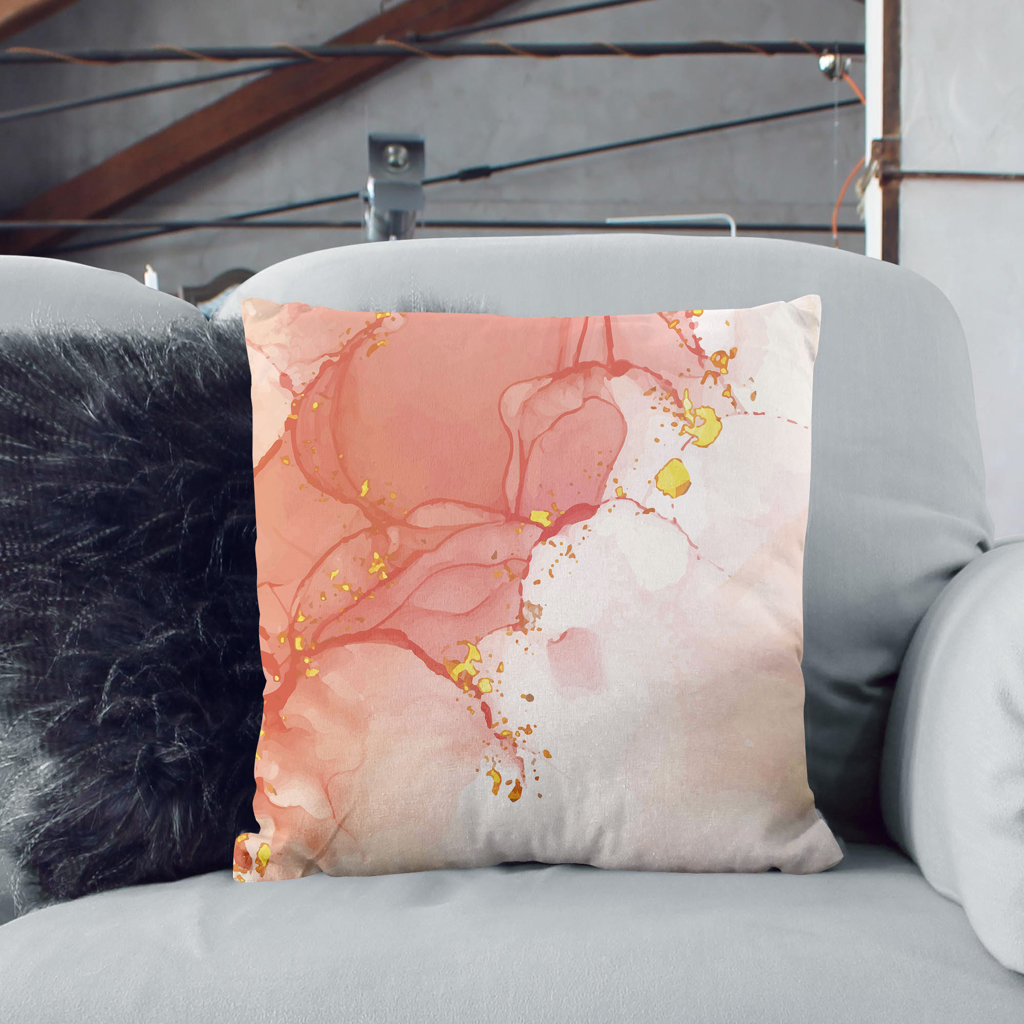 Poduszka Peach Smile