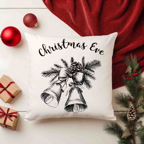 Poduszka Christmas Eve White