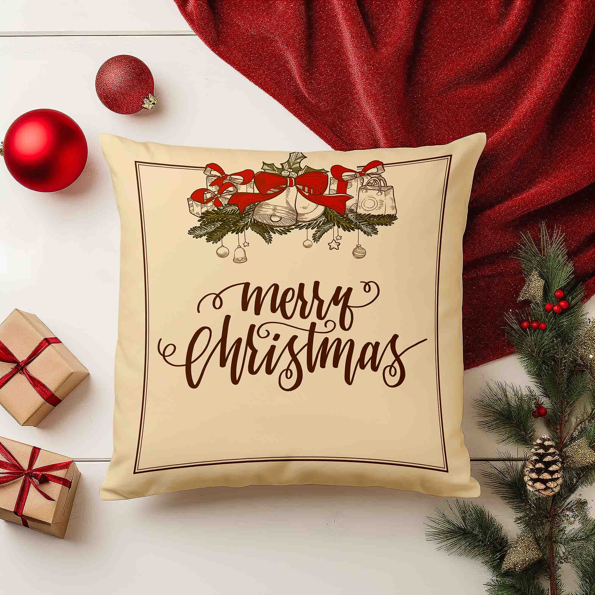 Poduszka Christmas Mistleto