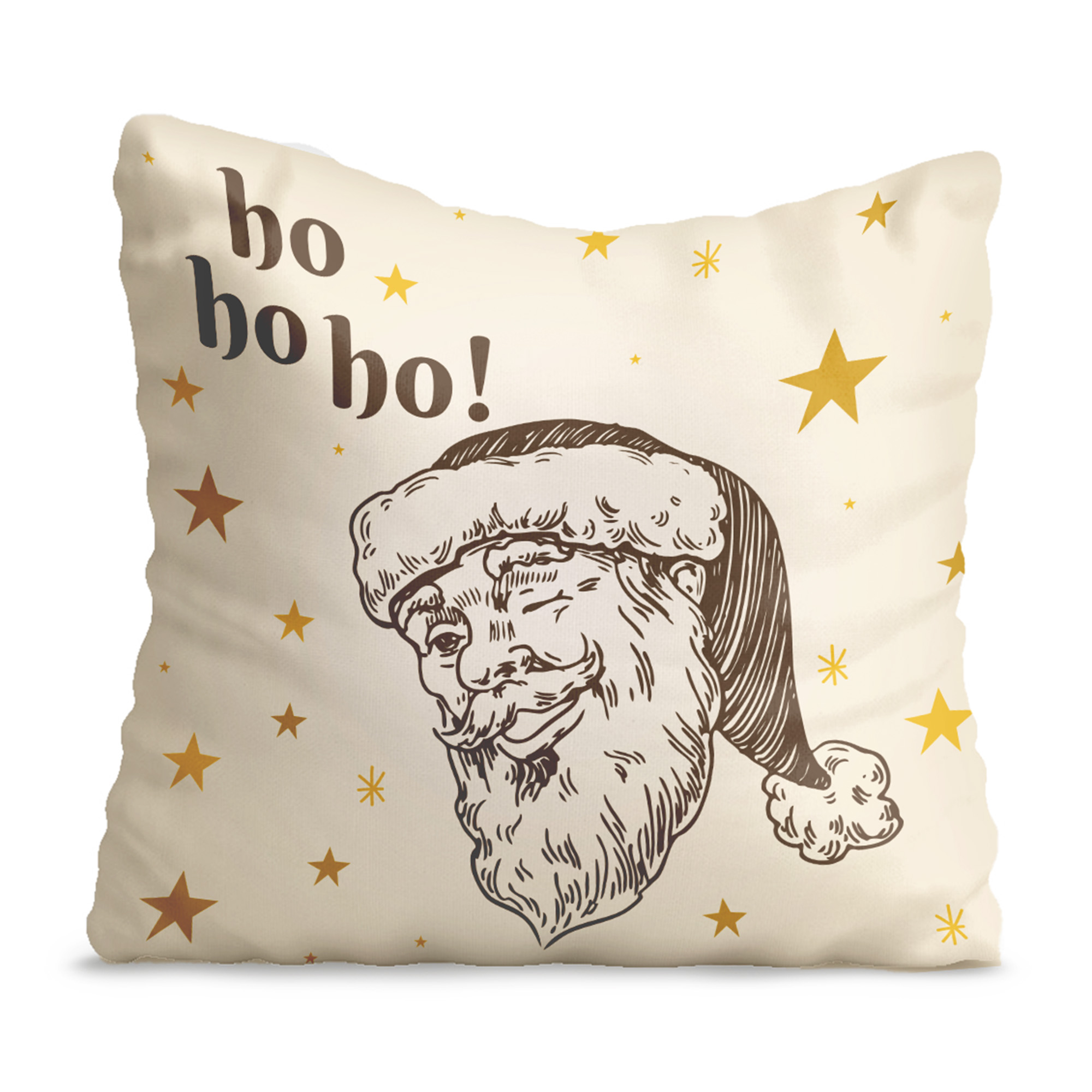 Poduszka Santa Please Here Stop