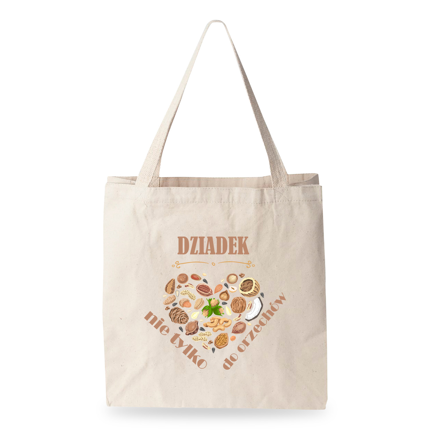Torba Bawełniana Dziadek nie tylko do orzechów