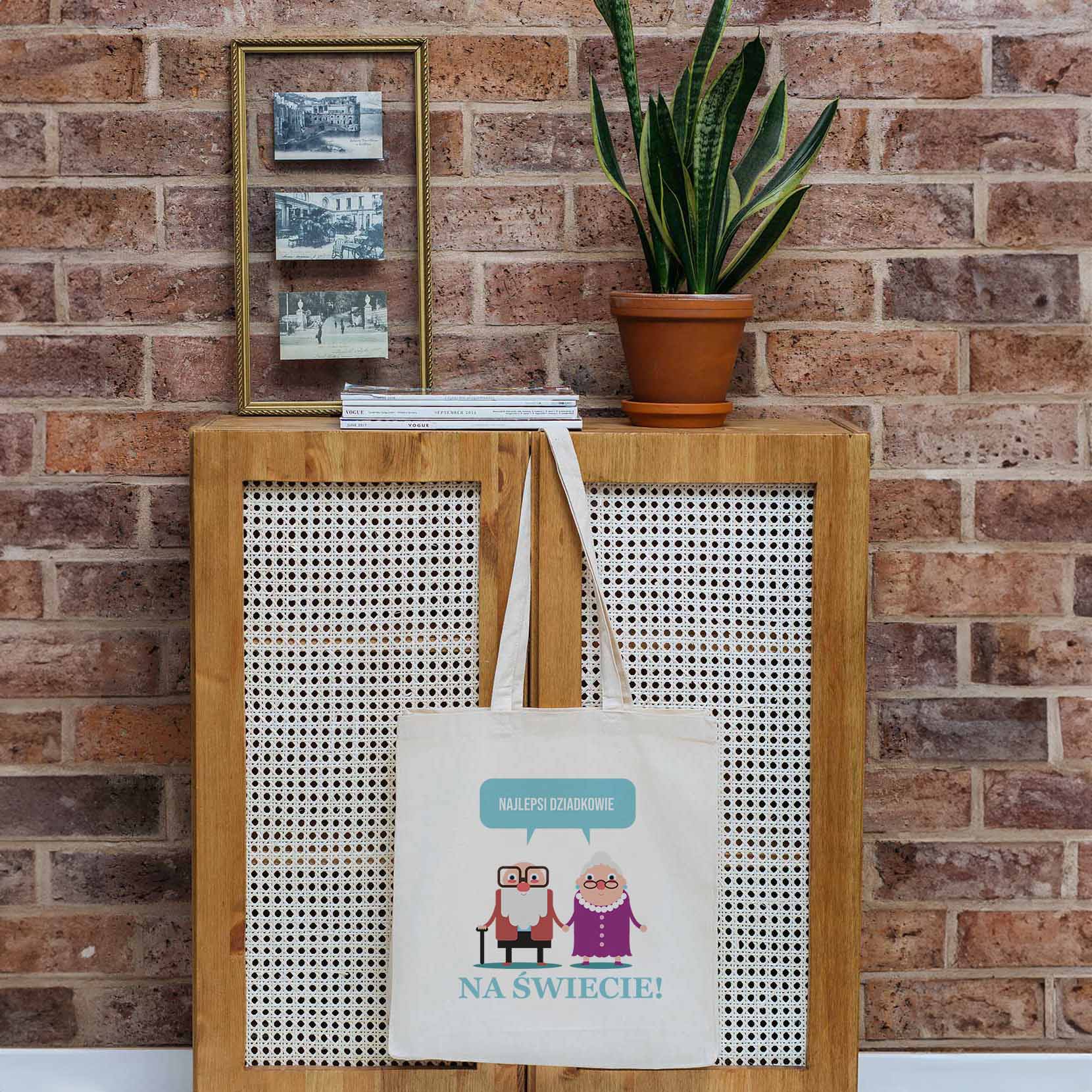 Torba Bawełniana Najlepsi Dziadkowie na Świecie