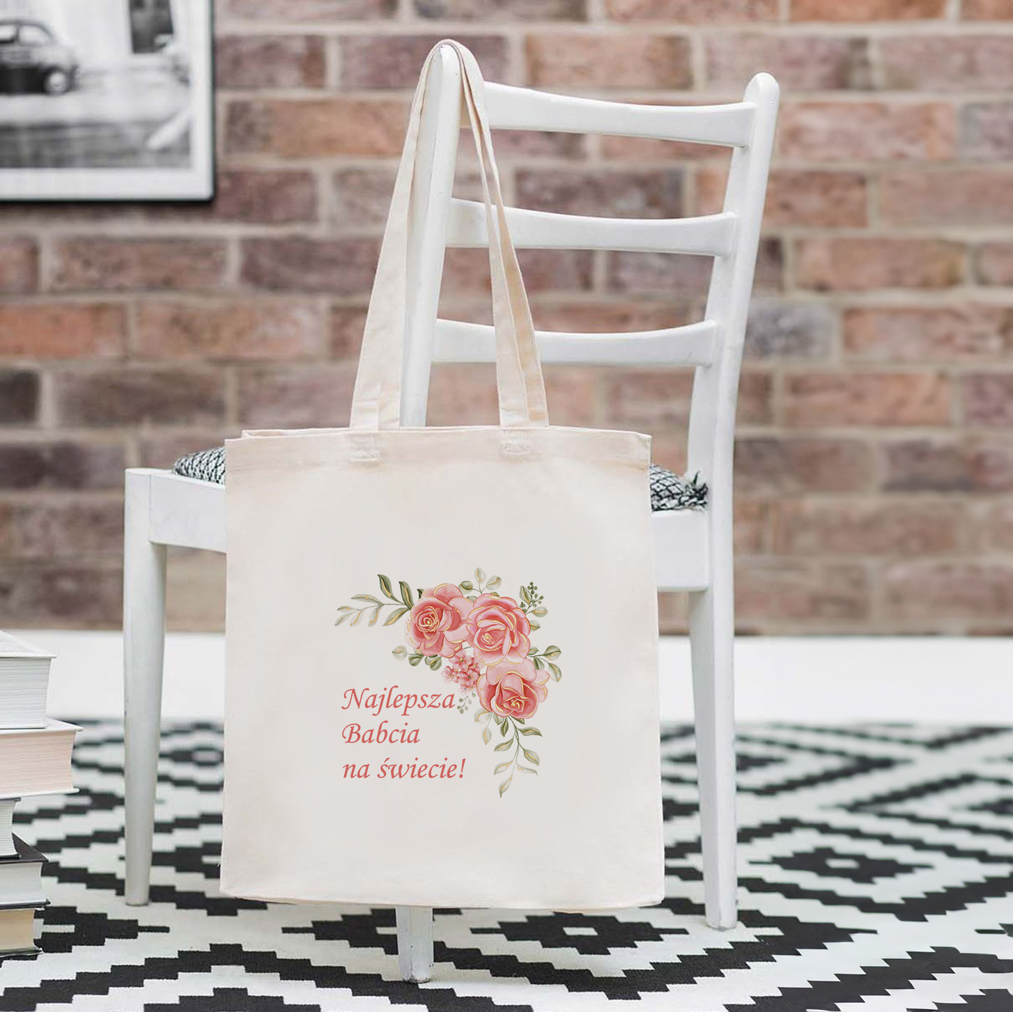 Torba Bawełniana Najlepsza Babcia na Świecie