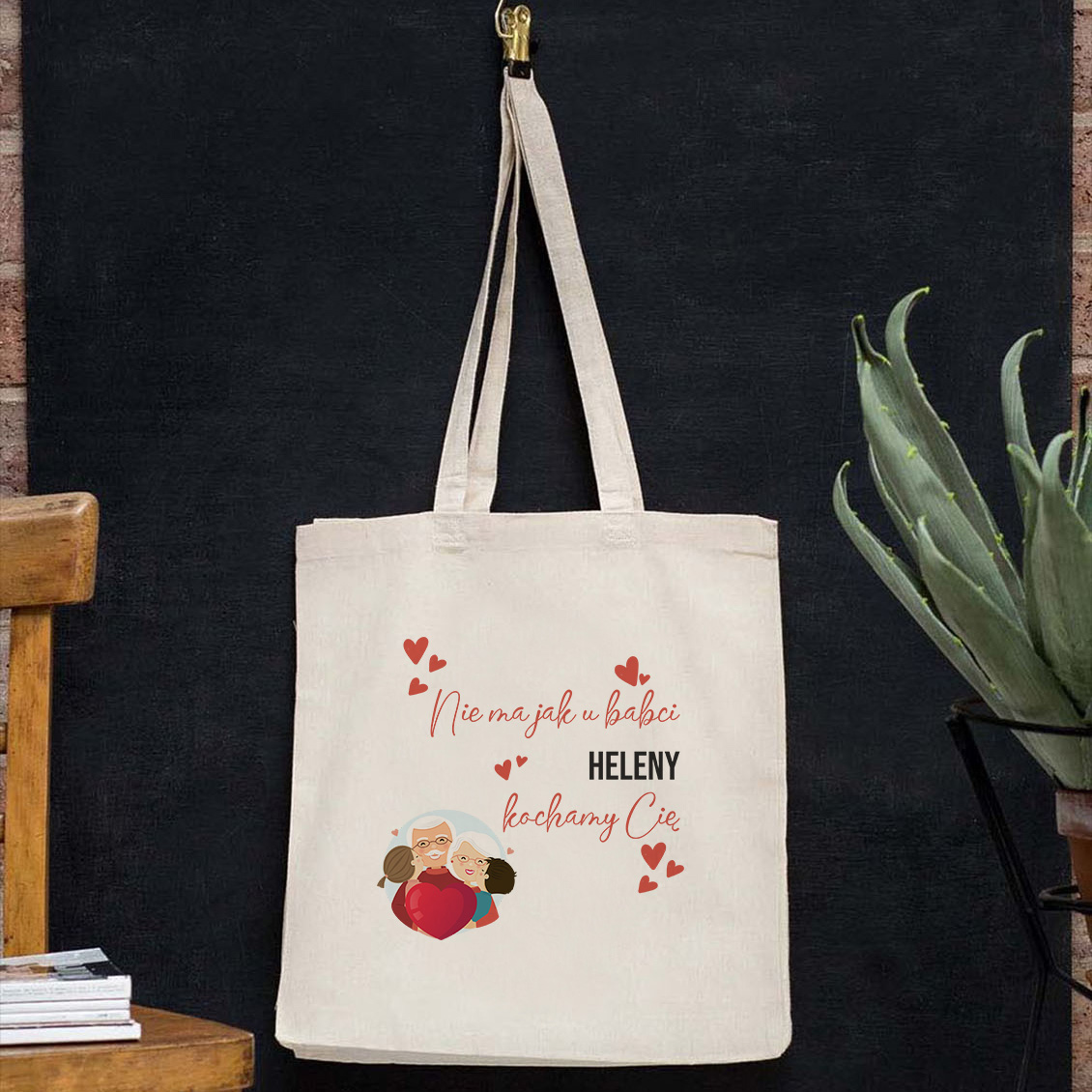 Torba Bawełniana Nie ma jak u Babci PERSONALIZACJA