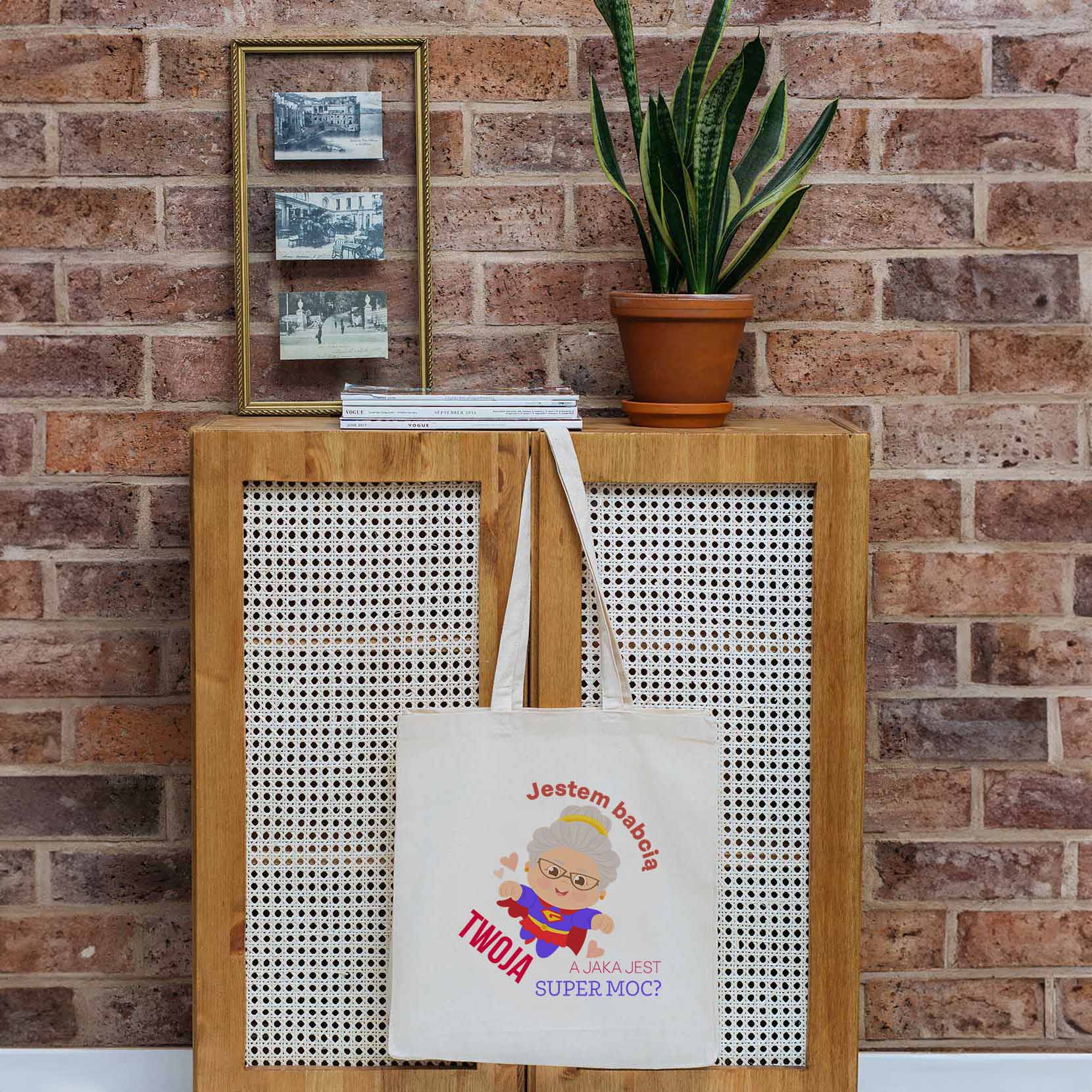 Torba Bawełniana Supermoc Babci