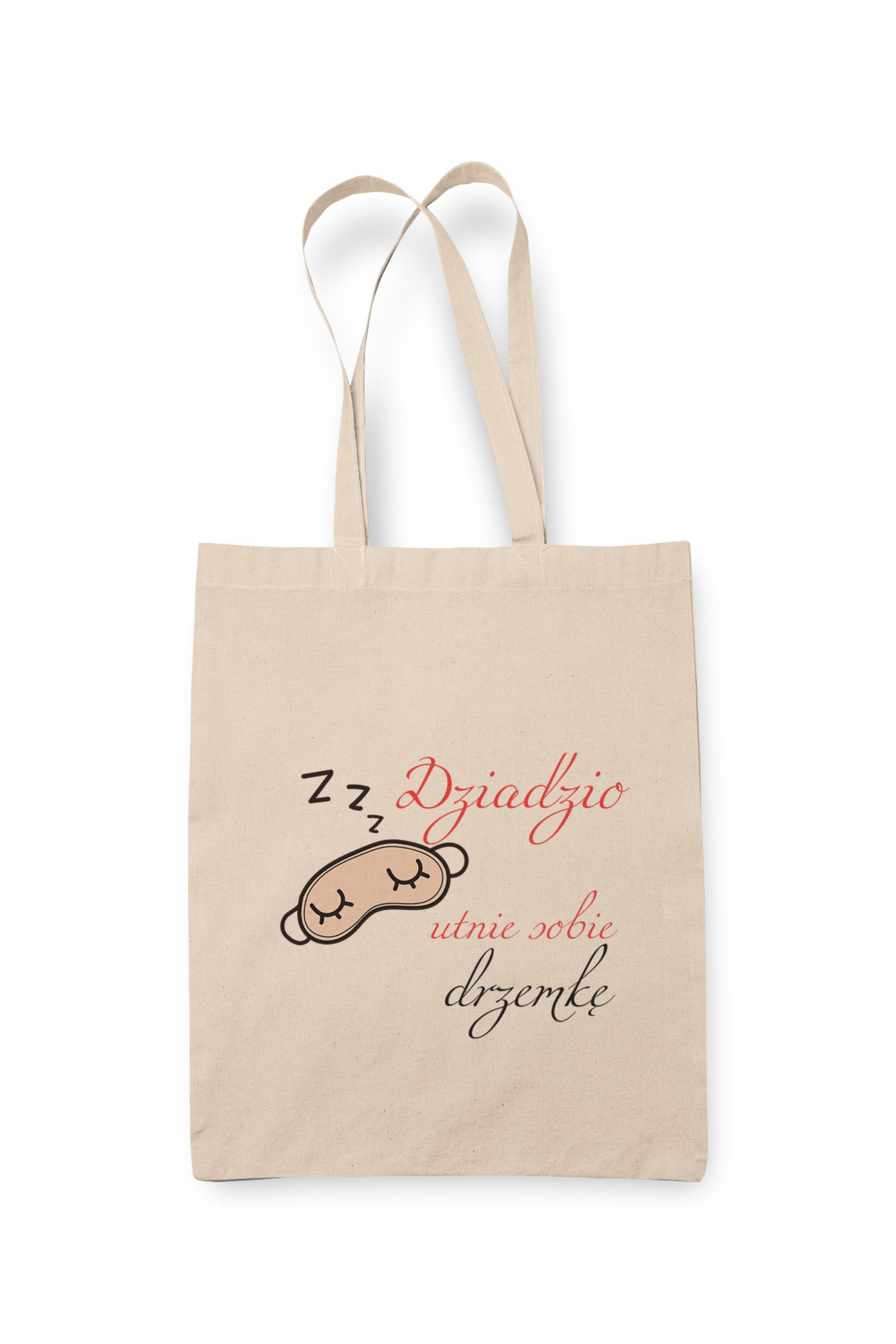 Torba Eko Śpiący Dziadek PERSONALIZACJA