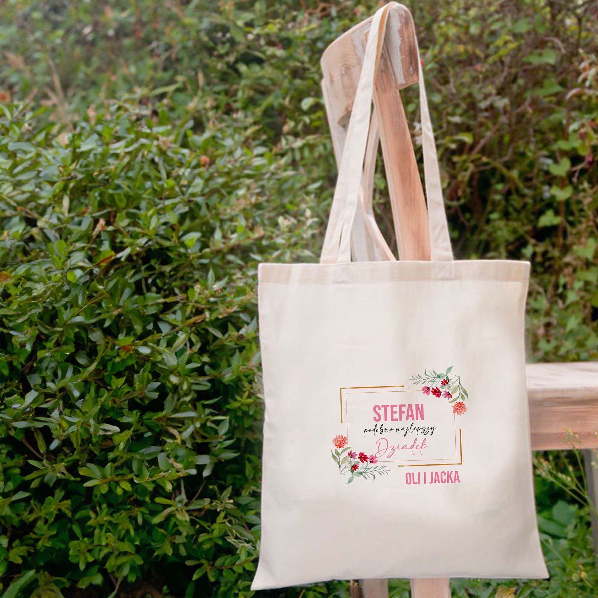 Torba Eko Podobno najlepszy Dziadek PERSONALIZACJA