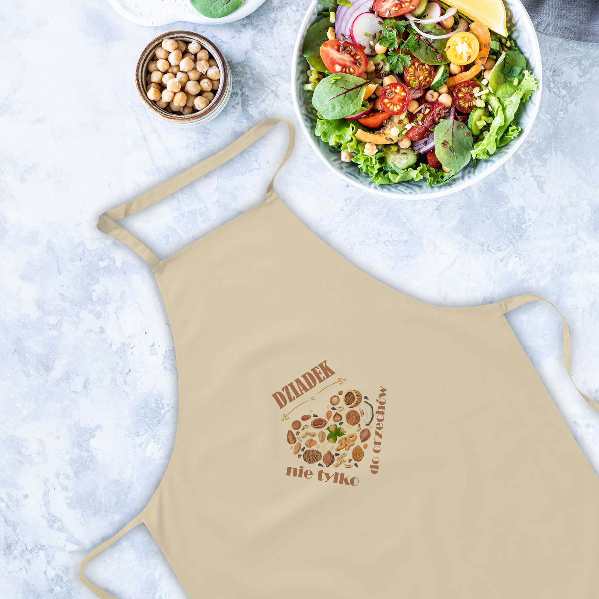 Fartuch Bawełniany Dziadek nie tylko do Orzechów