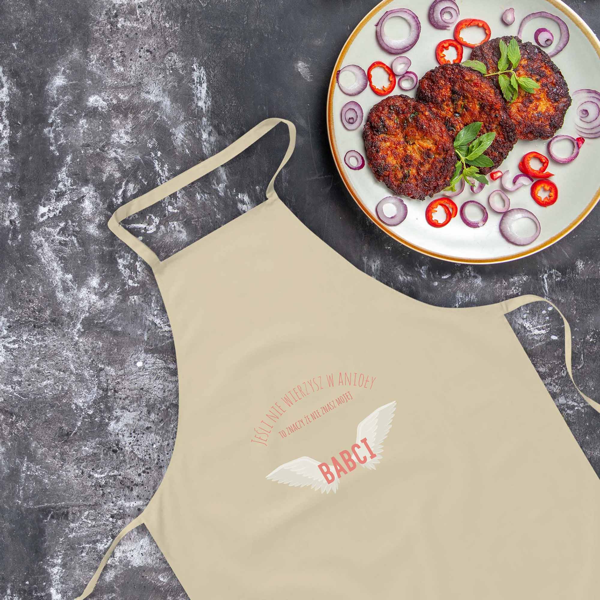 Fartuch Bawełniany Jeśli nie wierzysz w Anioły