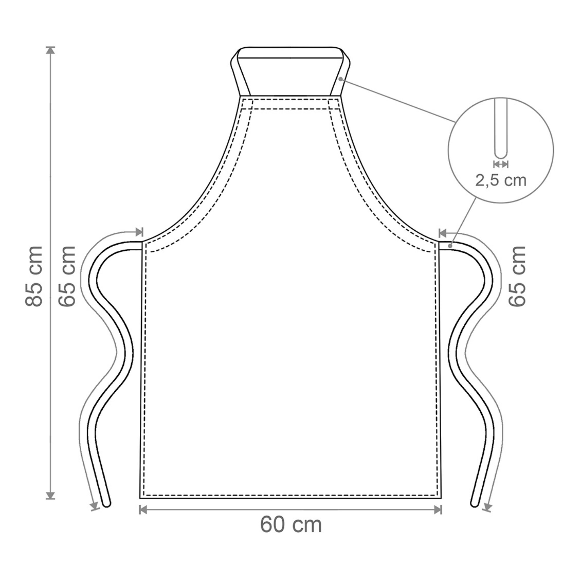 Fartuch Bawełniany Kocham Cię Babciu