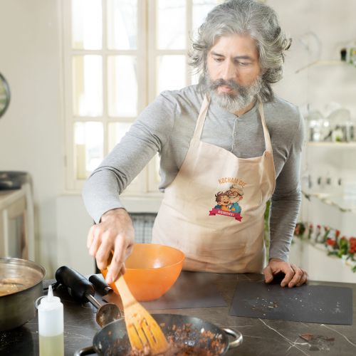 Fartuch Bawełniany Kocham Cię Dziadku