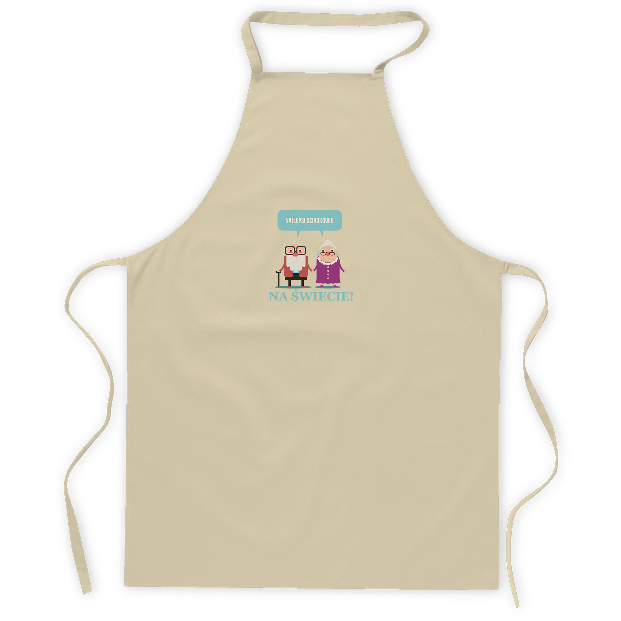 Fartuch Bawełniany Najlepsi Dziadkowie na Świecie