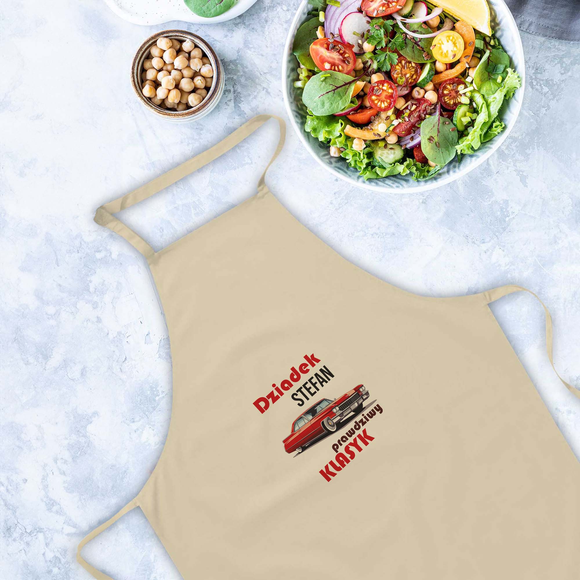 Fartuch Bawełniany Prawdziwy Klasyk PERSONALIZACJA
