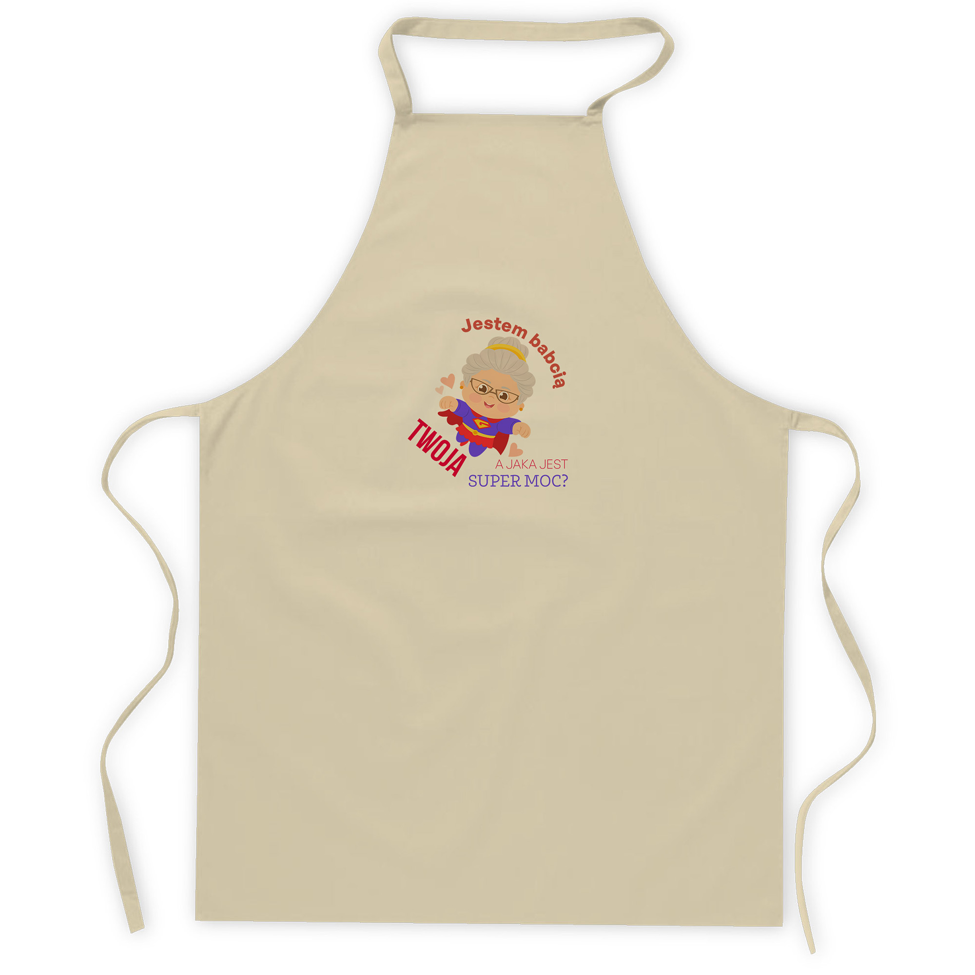 Fartuch Bawełniany Supermoc Babci