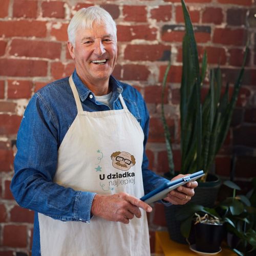 Fartuch Bawełniany U Dziadka najlepiej