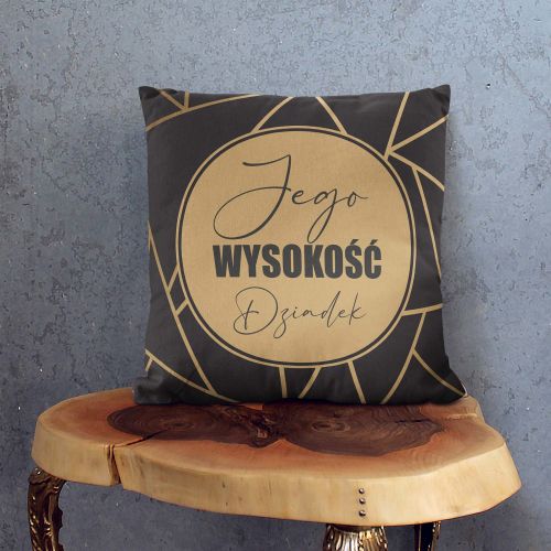 Poduszka Jego wysokość Dziadek