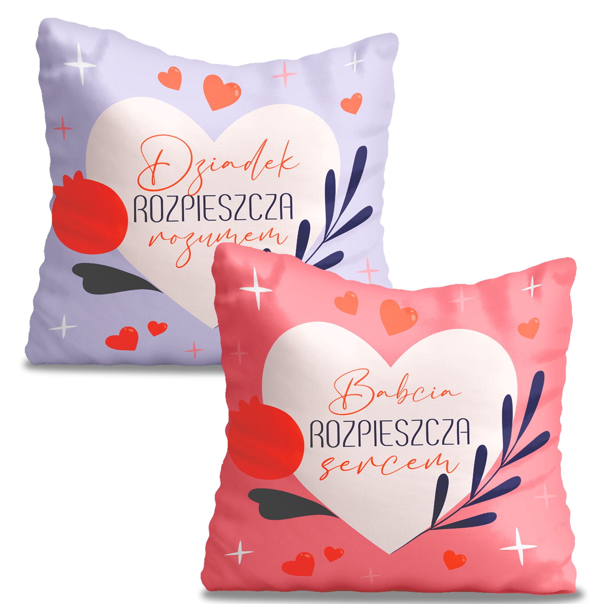 Komplet poduszek Dziadkowie rozpieszczają