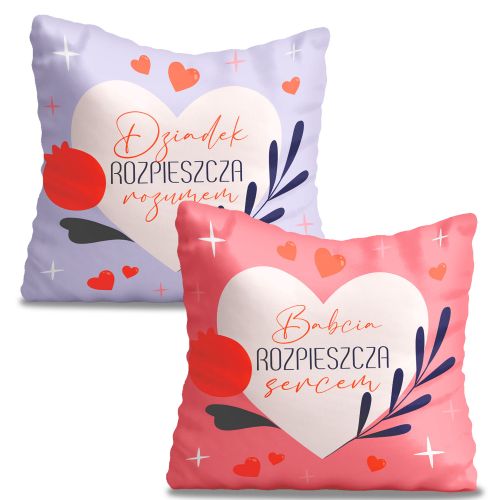 Komplet poduszek Dziadkowie rozpieszczają