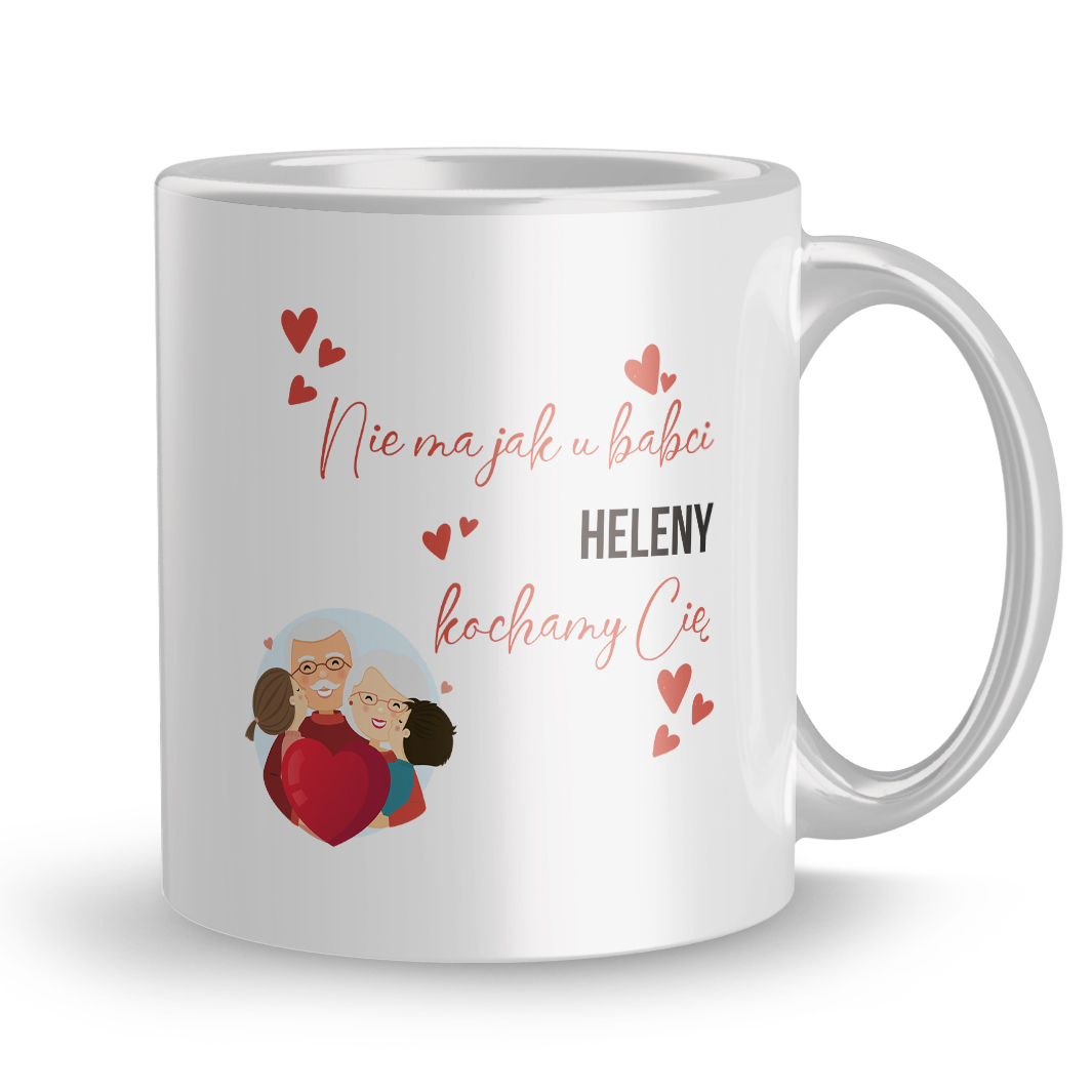 Kubek ceramiczny Nie ma jak u Babci PERSONALIZACJA